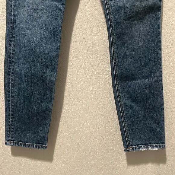 REFORMATION Slightly Distressed Blue Jeans, Size 29 - Picture 3 of 8